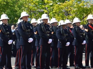 Soldiers at the Ready